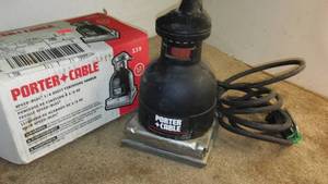 lot 482 image: Porter Cable Finishing sander