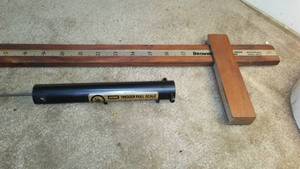 lot 484 image: Trigger Pull Scale Reg & slide ruler.