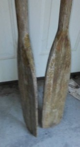 lot 488 image: Vintage Oars. 6.5 ft.