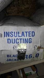 lot 495 image: 25 ft. insulated Ducting.