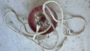 lot 506 image: Anchor & rope.