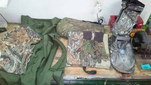 lot 540 image: Duffle Bag, camo
