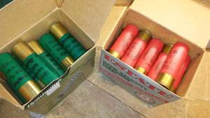 lot 546 image: 12 ga BB shot (qty. 22) and 12 ga.# 3 shot (qty 31