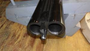 lot 551 image: Side by side 12 ga. Barrell
