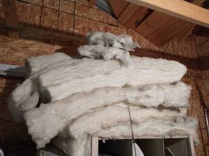 lot 77D image: NEW LOT Insulation Batts - quantity 4 - 15 x 96,   5.5 thick