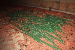 lot 622 image: Plastic Irrigation Pipes with Stainless Steel Nipples