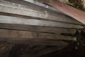 lot 627 image: Lot of (8) Rough Sawn Wood Boards