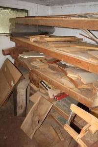 lot 639 image: Lot of Wood Boards and Lumber, Misc