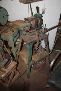 lot 641 image: Foley-Belsaw Sharp-All Grinder  with Stand