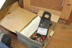 lot 683 image: Micronta 7-Range AC Volt-Ammeter (in original box)