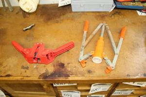lot 726 image: Lot of (2) Wine Bottle Corking Machines