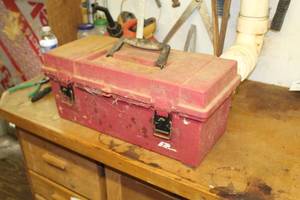 lot 742 image: Plano Plastic Tool Box  with Tool Tray