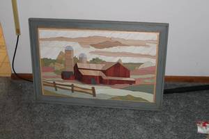 lot 858 image: The Farm Painted Wood