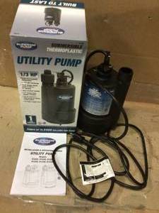 Superior Pump Utility Pump  Customer Returns See Pictures