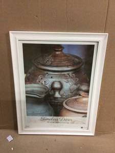 Timeless Decor 18 in x 24 in picture frame whiteCustomer Returns See Pictures