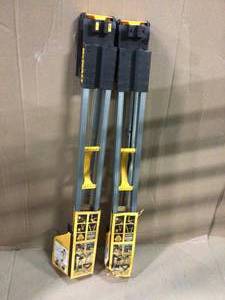 DEWALT 32 in. Metal Folding Sawhorse Customer Returns See Pictures