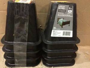 Everbilt 6in heavy duty bed risers Customer Returns See Pictures