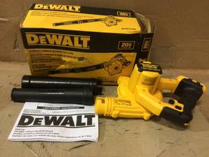 DEWALT 20-Volt MAX Cordless Compact Jobsite Blower 135 MPH 100 CFM (Tool-Only) Customer Returns See Pictures