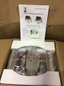 lot 50 image: Decorative Brushed Nickel 110 CFM Ceiling Bath Fan with Light and Glass Globe Customer Returns See Pictures