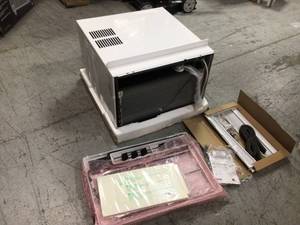 lot 107 image: 15,000 BTU Window Air Conditioner with Wi-Fi Control in White by LG Electronics