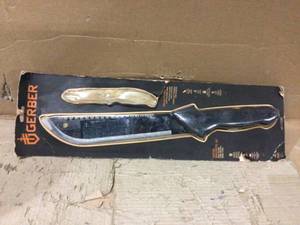 lot 32 image: Principle 7.5 in. Fixed Blade Knife by Gerbe