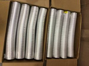 lot 47 image: Master Flow 4 in. x 96 in. Aluminum Flex Pipe