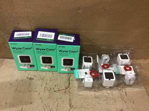lot 69 image: Wyze Wyze Cam v3 1080p HD IndoorOutdoor Smart Home Security Camera with Color Night Vision, 32GB SD card, and 2-Way Audio