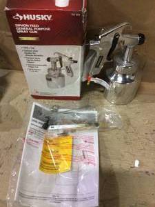 lot 77 image: Husky Siphon Feed General Purpose Spray Gun