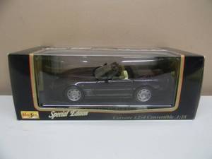 lot 56 image: 118 SCALE DIE-CAST - MAISTO SPECIAL EDITION 1996 CORVETTE LT-4 - NEW IN BOX - GREAT PIECE - SEE PICTURES