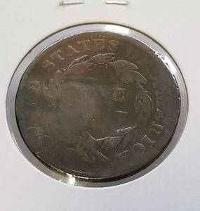 lot 03 image: 1835 US MATRON HEAD LARGE CENT