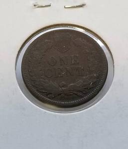 lot 18 image: 1873 US INDIAN HEAD CENT