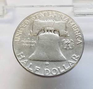lot 23 image: 1954 FRANKLIN HALF DOLLAR