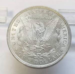 lot 45 image: 1921 MORGAN SILVER DOLLAR UNC