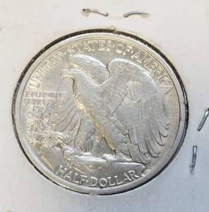 lot 51 image: 1945-S WALKING LIBERTY HALF DOLLAR