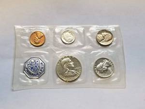 lot 02-A image: 1956 US PROOF SET IN ORIGINAL PACKAGING