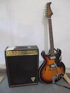 lot 29 image: Electric Guitar and Amp