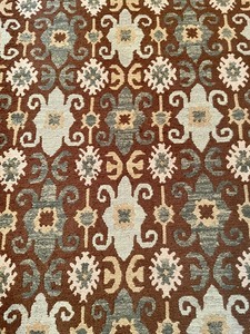 lot 5 image: Arhaus Furniture Handwoven Area Rug from India