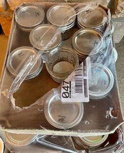 lot 340 image: Canning Jars