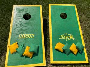 lot 251 image: NDSU Cornhole Set