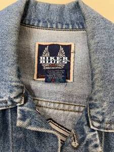 lot 263 image: Harley Davidson Biker Blues Denim Jacket