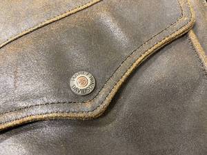 lot 267 image: Harley Davidson Leather Vest