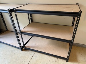 lot 353 image: Two Garage Shelving Units