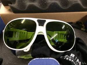 lot 7 image: MSRP $500 Super Cool Trinity Technologies Laser Eye Safety Protection Glasses Googles - Excellent Condition - In Original Box - Could Be NEW