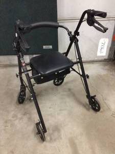 lot 20 image: Equate Rollator Walker With Seat and Wheels For Seniors