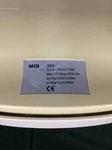 lot 23 image: Seca 354 Pediatric Baby Digital Weighing Scale