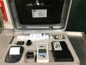 lot 43 image: WOW FINALLY GOT ANOTHER  MSRP $2800 CMI Inc. Intoxilyzer 240240D Professional Employee & DOT Breath Alcohol Tester Testing Kit With Video, Printer, Mouthpieces & More - Great Working Condition Halloween Fun Dressed Up As A Police Officer