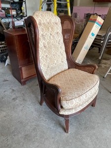 lot 14 image: Wing Back Chair