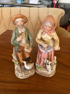 lot 40 image: Great Collectible Home Interiors Figures  