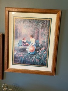 lot 95 image: Pressed Tin and Pictures