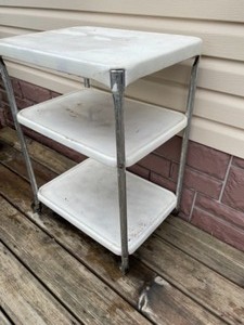 lot 177 image: Vintage Metal Cart